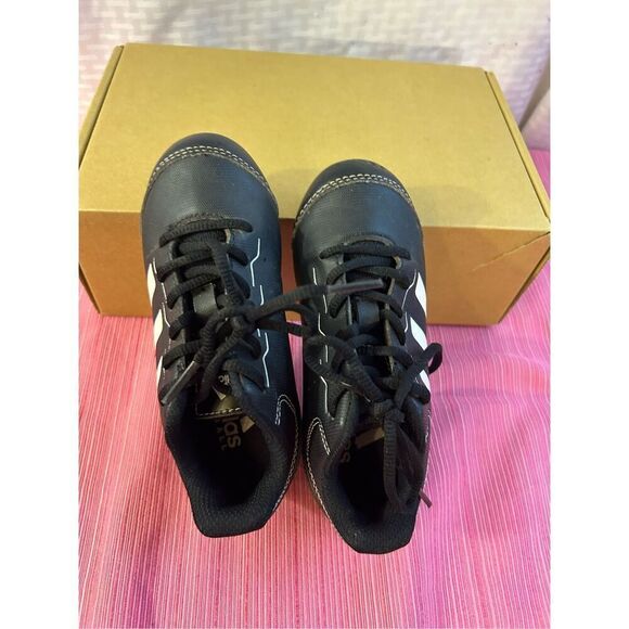 Adidas 10k kids baseball cleats black tball new - Picture 2 of 4